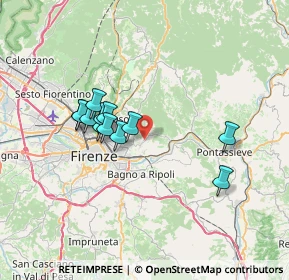 Mappa Via dei Cioli, 50135 Firenze FI, Italia (6.04917)
