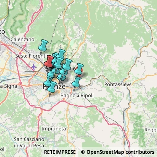 Mappa Via dei Cioli, 50135 Firenze FI, Italia (5.74053)