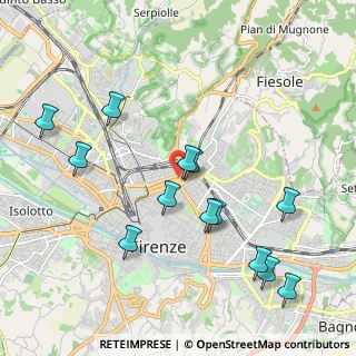 Mappa Via del Ponte Rosso, 50121 Firenze FI, Italia (2.21615)