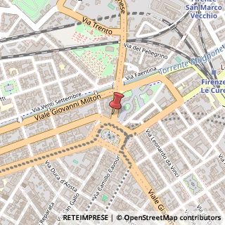 Mappa Via del Ponte Rosso, 1, 50121 Firenze, Firenze (Toscana)