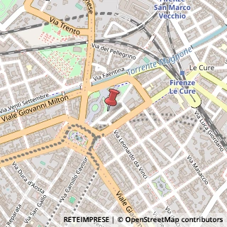 Mappa Via Madonna della Tosse, 16/R, 50123 Firenze, Firenze (Toscana)