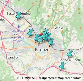 Mappa Via Francesco Crispi, 50129 Firenze FI, Italia (2.58727)