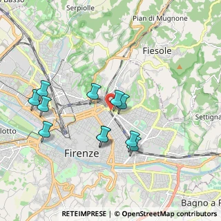 Mappa Via Montanara, 50131 Firenze FI, Italia (1.83455)