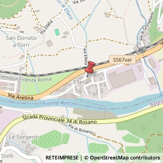 Mappa Via Aretina, 352, 50014 Fiesole, Firenze (Toscana)