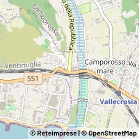 Mapa Ventimiglia
