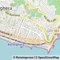 Hartă Bordighera