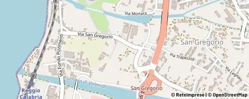 Mappa Reggio di Calabria