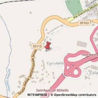 Mappa Contrada Ponte Inganno, 98076 Sant'Agata di Militello ME, Italia, 98076 Sant'Agata di Militello, Messina (Sicilia)