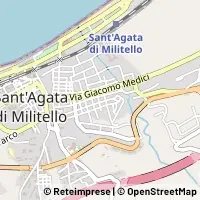 Mapa Sant'Agata di Militello