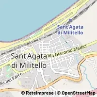 Karte Sant'Agata di Militello