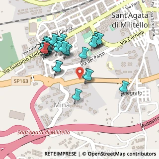 Mappa CDA Mina, 98076 Sant'Agata di Militello ME, Italia (0.25172)