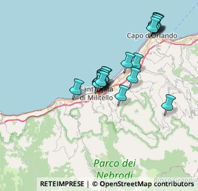 Mappa Contrada Muti, 98076 Sant'Agata di Militello ME, Italia (6.5105)