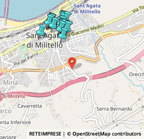 Mappa Contrada Muti, 98076 Sant'Agata di Militello ME, Italia (0.626)