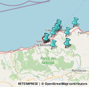 Mappa Contrada Muti, 98076 Sant'Agata di Militello ME, Italia (11.12462)