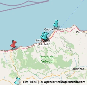 Mappa Contrada Muti, 98076 Sant'Agata di Militello ME, Italia (41.98438)