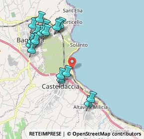 Mappa SS113, 90014 Casteldaccia PA, Italia (2.4585)