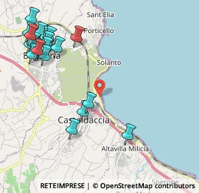 Mappa SS113, 90014 Casteldaccia PA, Italia (2.98895)