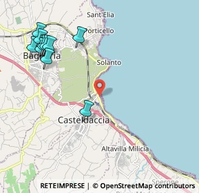 Mappa SS113, 90014 Casteldaccia PA, Italia (2.935)