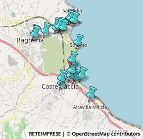 Mappa SS113, 90014 Casteldaccia PA, Italia (1.8665)