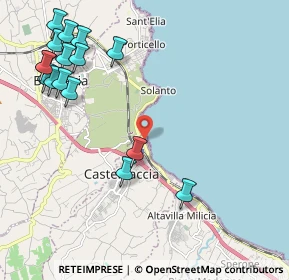 Mappa SS113, 90014 Casteldaccia PA, Italia (2.94625)