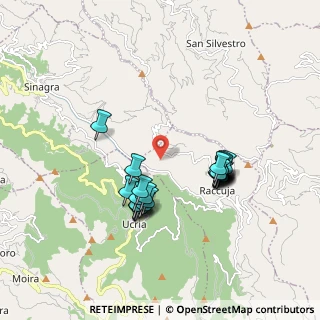 Mappa Contrada Bosco, 98060 Ucria ME, Italia (1.836)