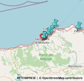 Mappa Piazza S. Giovanni Bosco, 98076 Sant'Agata di Militello ME, Italia (27.86091)