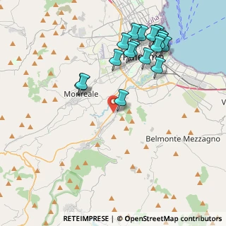 Mappa Via Ciraulo, 90046 Monreale PA, Italia (5.02053)
