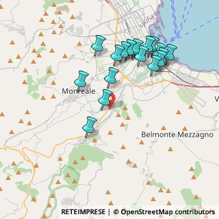 Mappa Via Ciraulo, 90046 Monreale PA, Italia (4.33941)