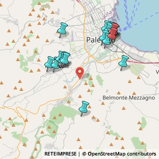 Mappa Via Ciraulo, 90046 Monreale PA, Italia (4.8375)