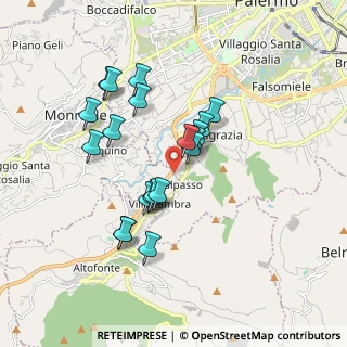 Mappa Via Ciraulo, 90046 Monreale PA, Italia (1.7415)
