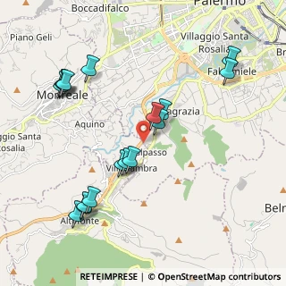 Mappa Via Ciraulo, 90046 Monreale PA, Italia (2.44706)