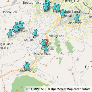 Mappa Via Ciraulo, 90046 Monreale PA, Italia (3.175)