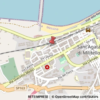 Mappa Via Duca D'Aosta, 124, 98076 Sant'Agata di Militello, Messina (Sicilia)