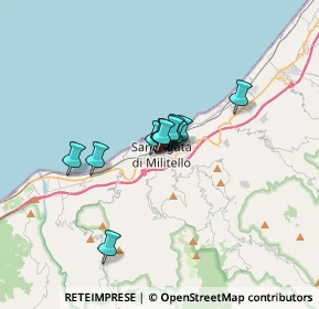 Mappa Largo Marconi, 98076 Sant'Agata di Militello ME, Italia (1.97833)