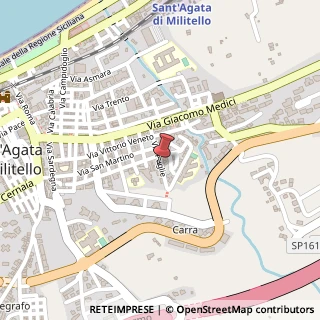 Mappa Via Puglie, 98076 Sant'Agata di Militello ME, Italia, 98076 Sant'Agata di Militello, Messina (Sicilia)