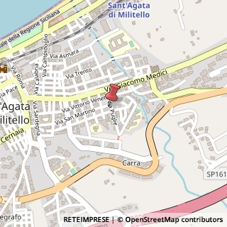Mappa Via Puglie, 20, 98076 Sant'Agata di Militello, Messina (Sicilia)