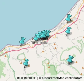 Mappa Via Vittorio Veneto, 98076 Sant'Agata di Militello ME, Italia (3.23533)