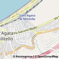 Map Sant'Agata di Militello