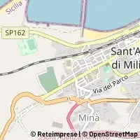 Kaart Sant'Agata di Militello