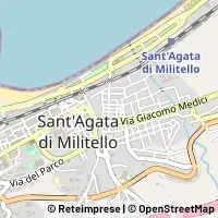 Kartta Sant'Agata di Militello