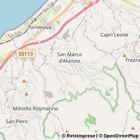 Mappa San Marco d'Alunzio