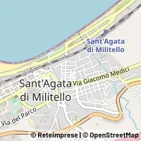 地图 Sant'Agata di Militello