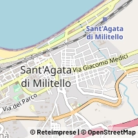 Hartă Sant'Agata di Militello