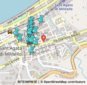 Mappa Angolo, 98076 Sant'Agata di Militello ME, Italia (0.2205)