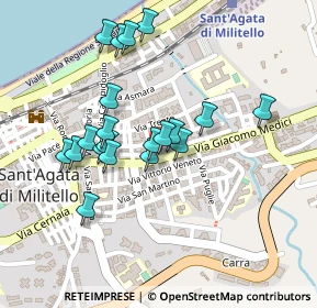 Mappa Angolo, 98076 Sant'Agata di Militello ME, Italia (0.226)