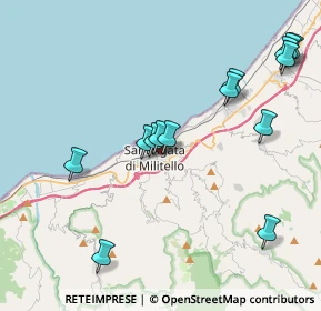 Mappa Via Ottorino Respighi, 98076 Sant'Agata di Militello ME, Italia (4.90786)