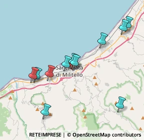Mappa Via Ottorino Respighi, 98076 Sant'Agata di Militello ME, Italia (4.39)