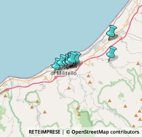 Mappa SP161, 98076 Sant'Agata di Militello ME, Italia (2.05273)