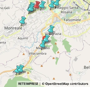 Mappa Via Altofonte, 90030 Palermo PA, Italia (2.75385)