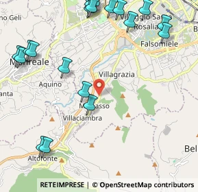 Mappa Via Altofonte, 90030 Palermo PA, Italia (3.232)